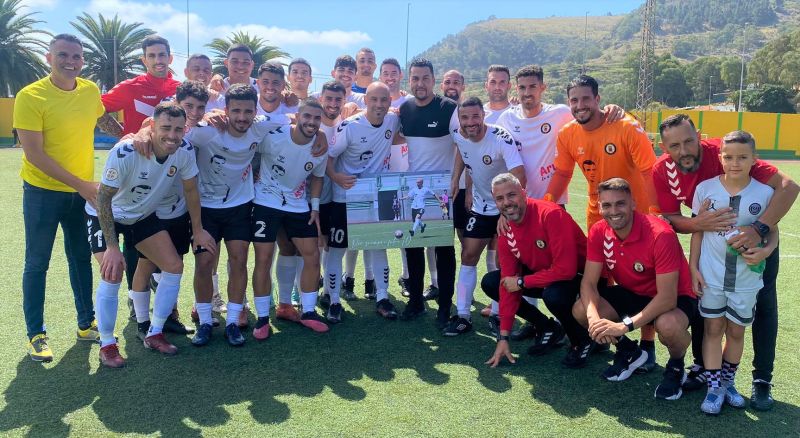 "He disfrutado mucho en el Arucas, pero esta vez mi retirada es definitiva"