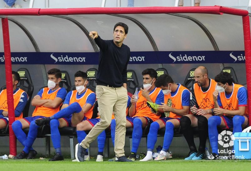 El Lugo se enoja con su entrenador, Iñigo Vélez, y con la Ponferradina