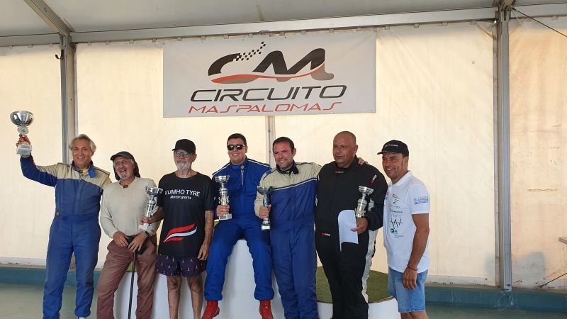 Marcos Sena, el primer líder de la velocidad en Maspalomas