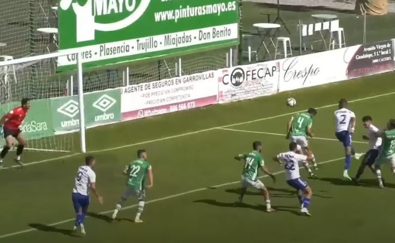 Los inexplicables goles anulados a Eros en Cáceres