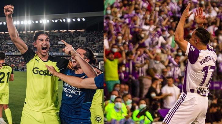 Juanpe y Roque: banderas de dos ascensos