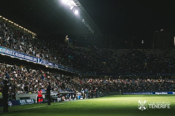 El Tenerife recaudó 750.000 euros en el derbi de Copa