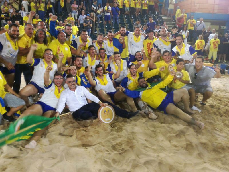 18-17: El título de lucha corrida, para el Gáldar