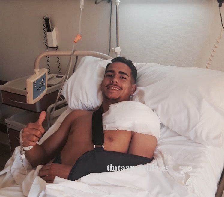 Yeremi Valerón pasó por el quirófano