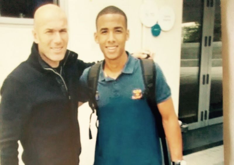 Ismael vuelve a cruzarse con Zidane