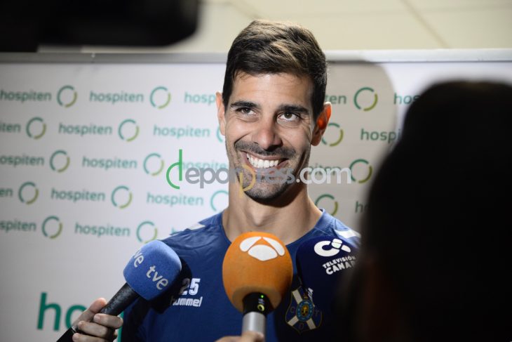 Dani Hernández no quiere hablar aún del derbi