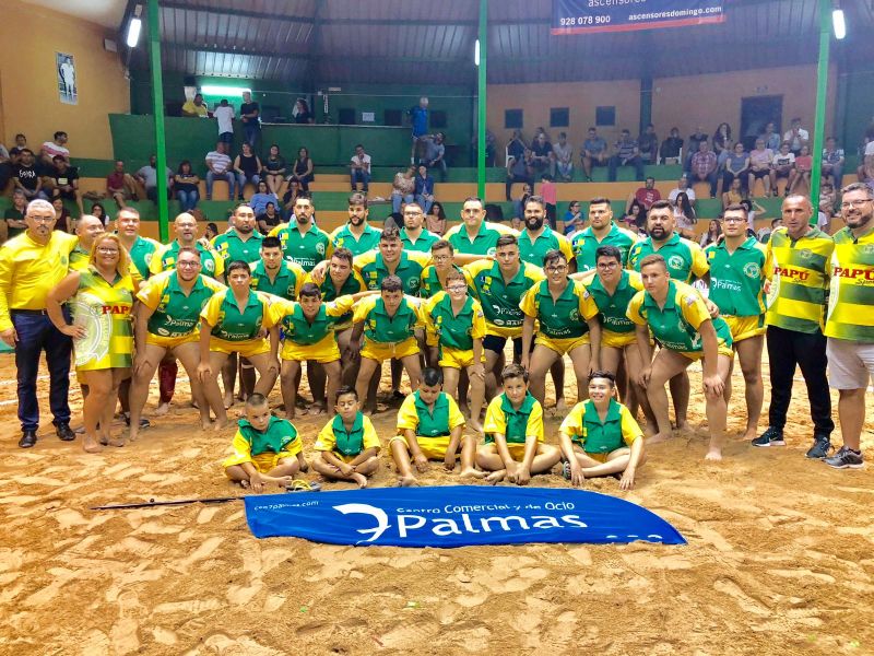 El Gáldar, con Fafi Martín, se presentó con victoria