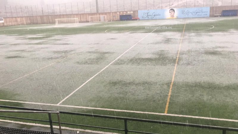 Prueba de waterpolo en el Juan Guedes