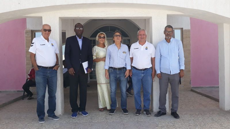 Los Ex jugadores de la UD toman contacto con Mauritania
