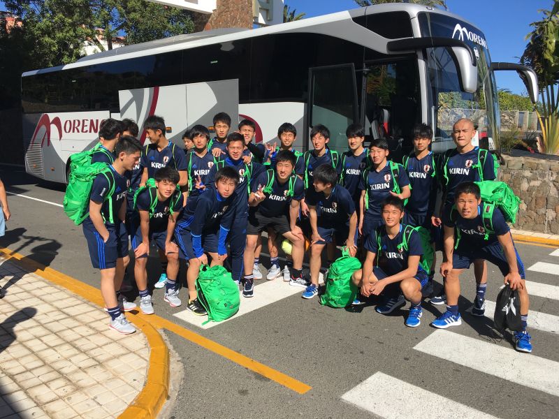 Las selecciones de Japón y Bélgica ya están en la isla