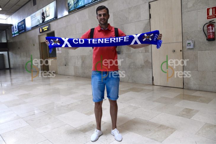 Llega Juan Villar para incorporarse al Tenerife