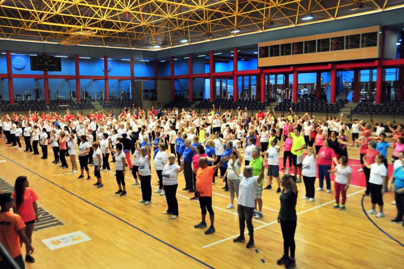 Encuentro Lúdico de Mayores en el Pabellón de El Tablero