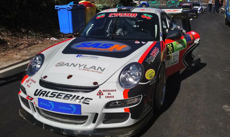 Tercer triunfo de Iván Armas en la Subida Villa de Moya