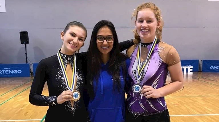 El Club de Patinaje de Maspalomas brilla en Canarias