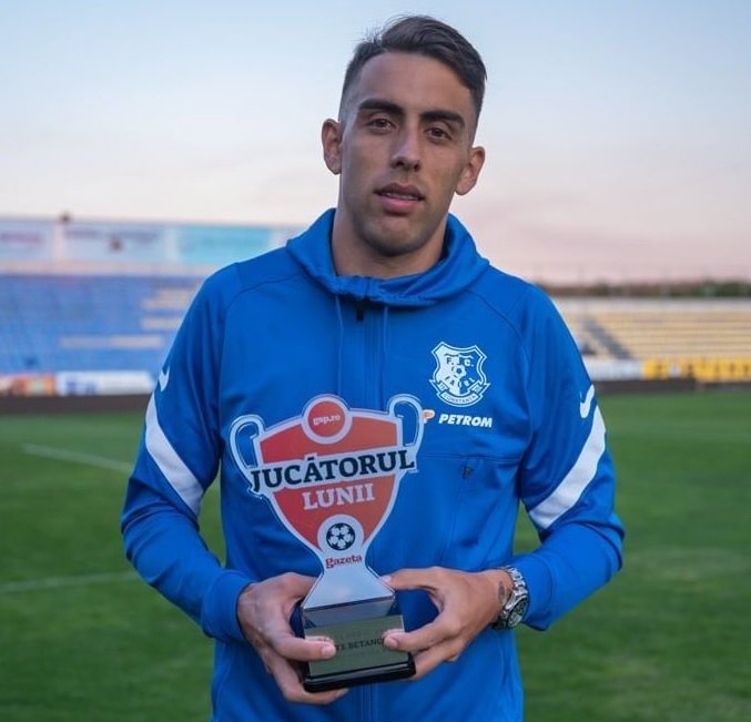 Jefté, premio a mejor jugador de septiembre en Rumanía