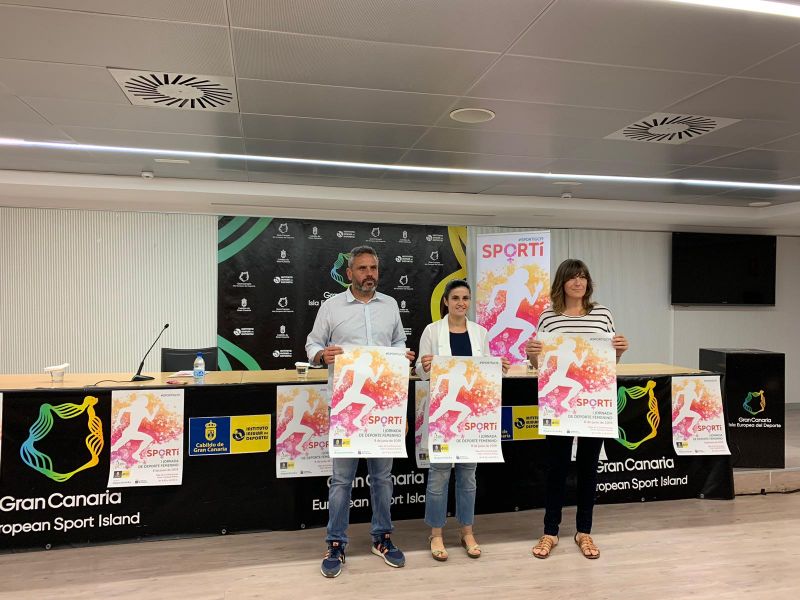 Charlas sobre el deporte femenino, en el Gran Canaria Arena