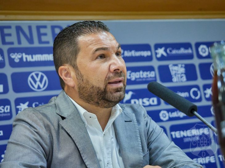 Dani Hernández, en la lista de bajas del Tenerife