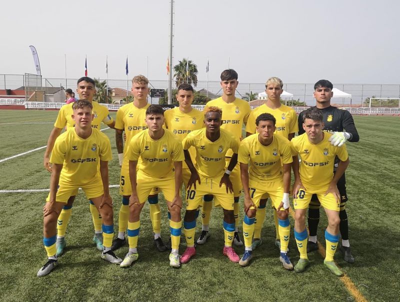 El juvenil de la UD gana al Tenerife y cede frente al O. Marsella