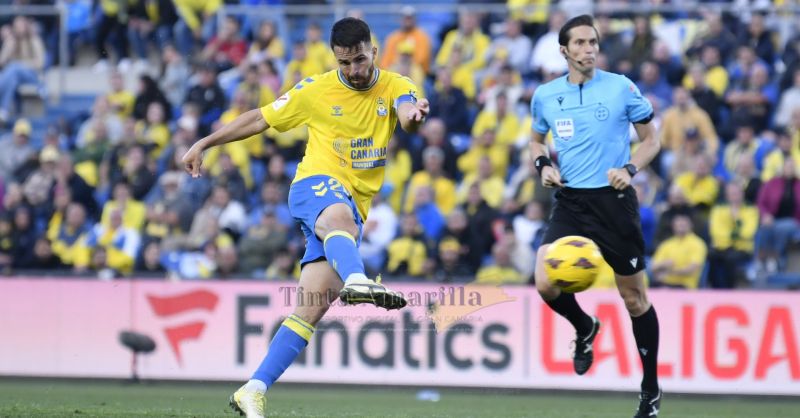 La UD fue el segundo equipo de Primera que disparó desde mayor distancia