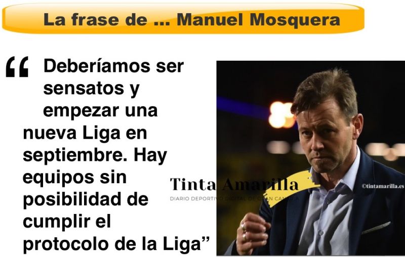 Mosquera habla claro