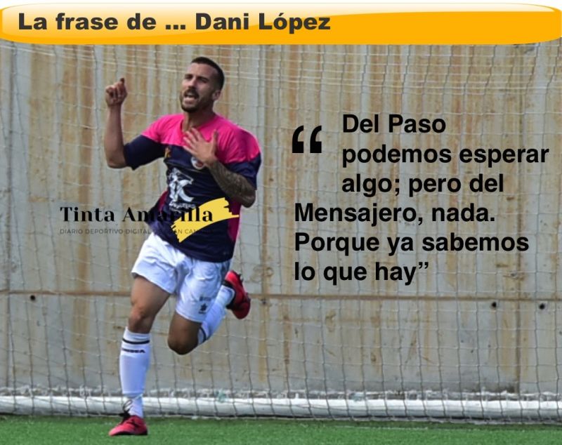 El arriesgado pronóstico de Dani López