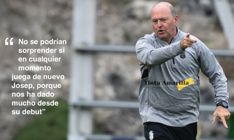 "Sacaremos todo el jugo a Viera hasta el 22"