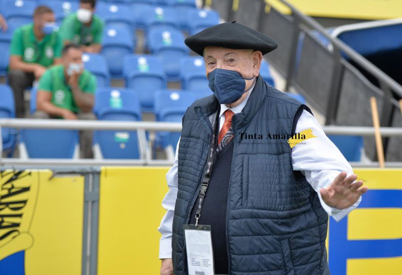 Ladislao Velasco, presidente de honor del Comité de Árbitros de Las Palmas