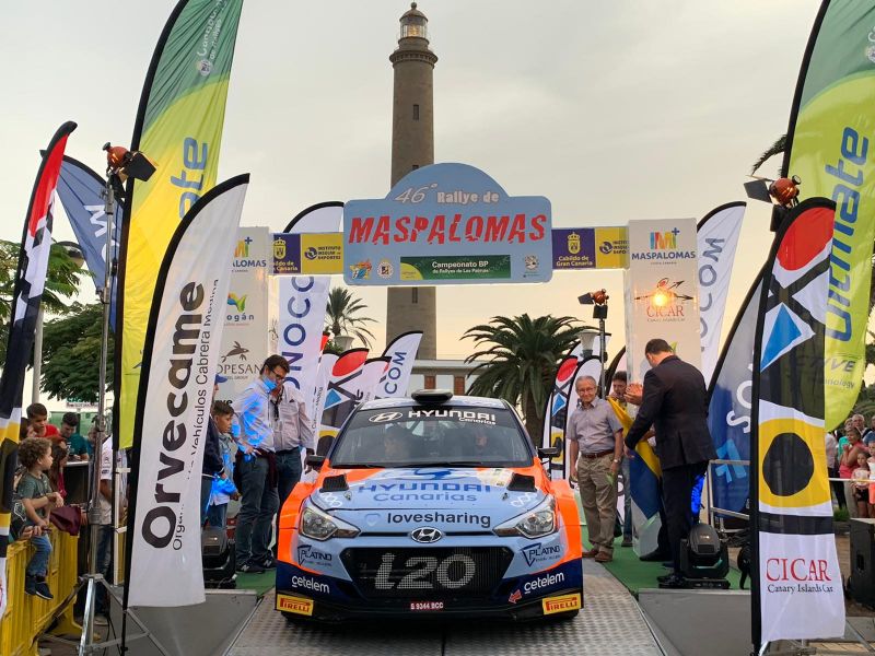 Lemes-Rosario dominan un duro Rallye de Maspalomas