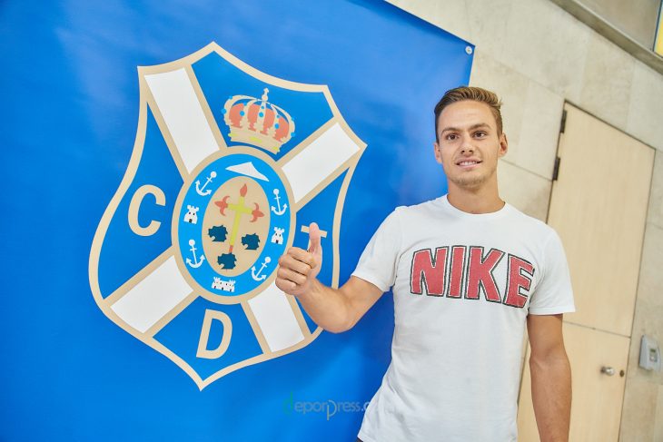 Dani Gómez, feliz por su llegada al Tenerife