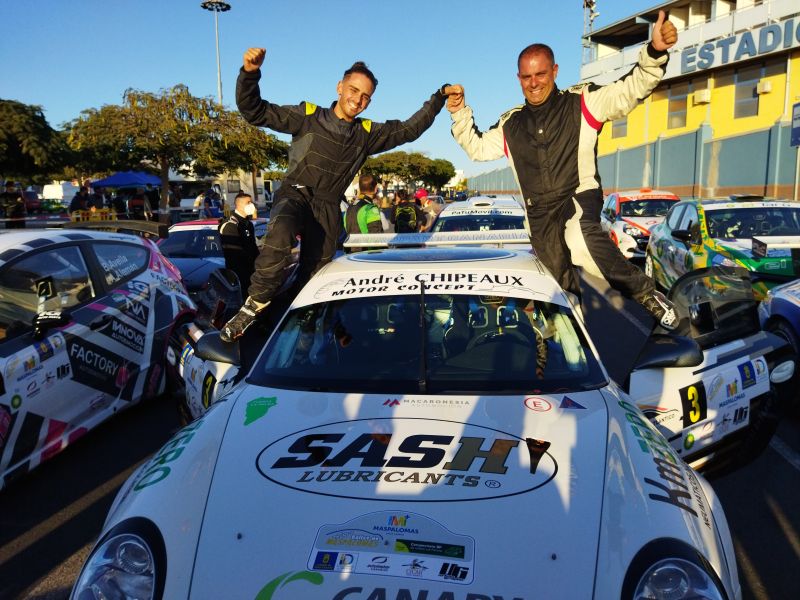 La familia Armas se lleva el Rallye de Maspalomas