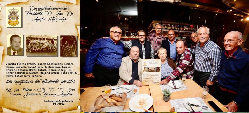 Noche de nostalgia y reconocimiento a José De Aguilar