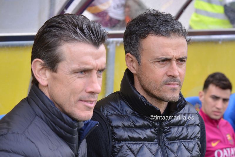 Luis Enrique se divierte con la UD, pero "no como rival"