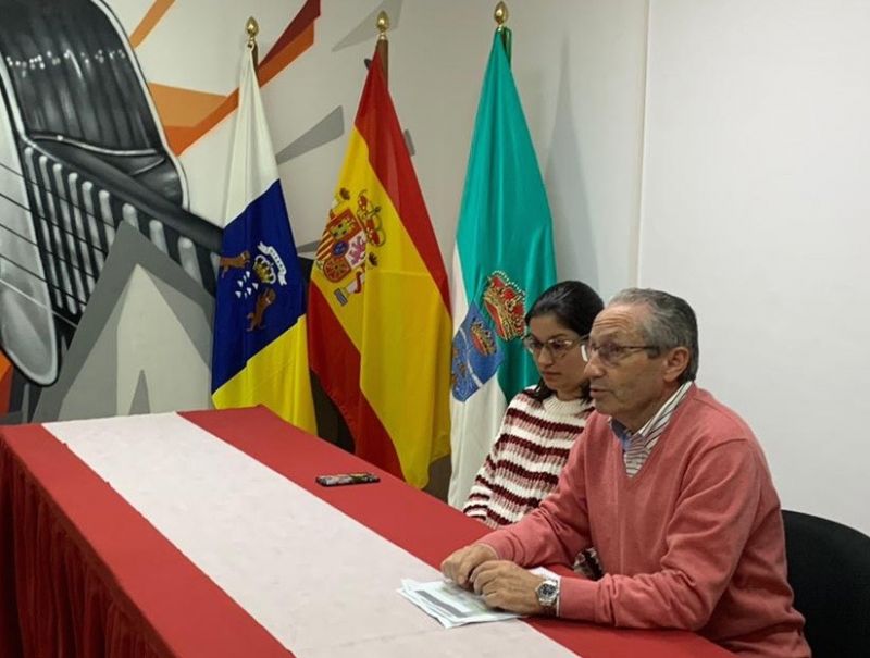 Domínguez explica su modelo en Lanzarote