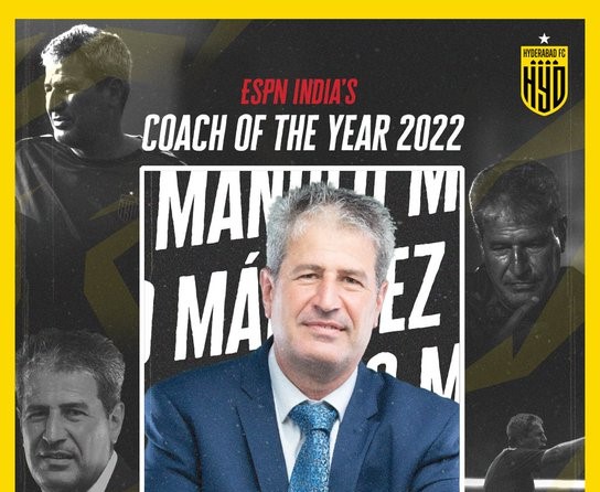 Manolo Márquez, considerado mejor técnico de 2022 en India