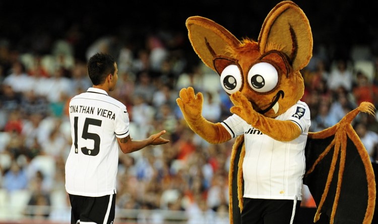 Viera se cruza con su portería favorita