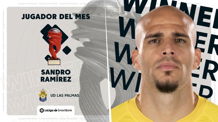 La Liga premia el mes de mayo de Sandro, MVP de la Segunda División