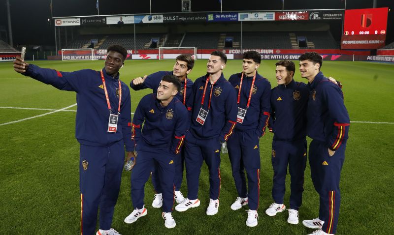 Moleiro participa en el empate de España en Bélgica (1-1)