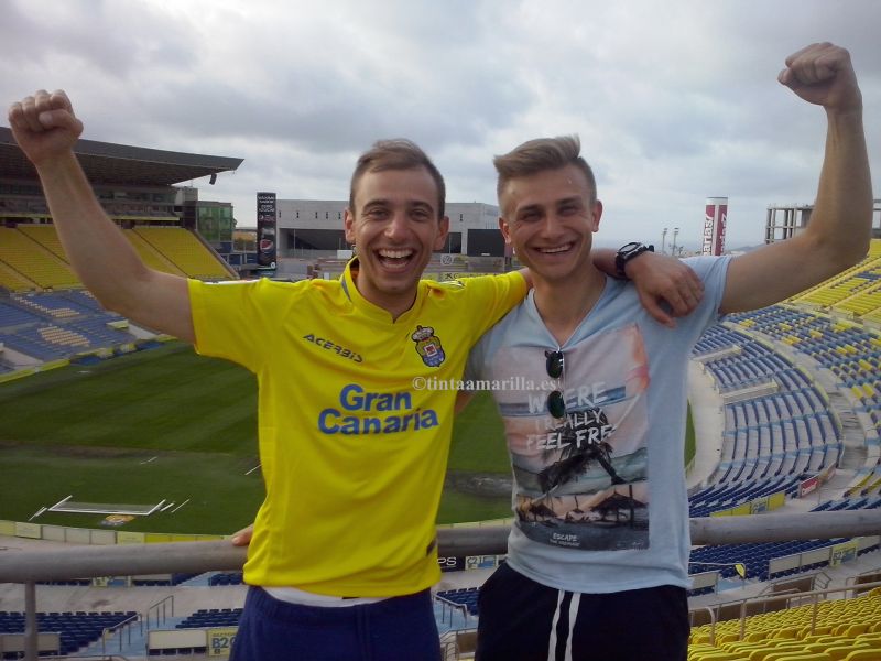 Querían conocer el templo del tiki-taka