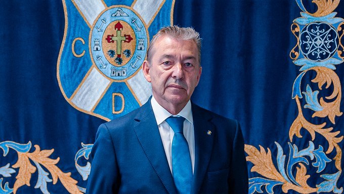 Recado de Paulino Rivero a la plantilla del Tenerife