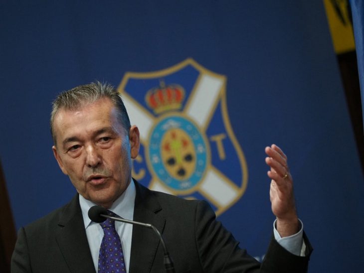 Paulino Rivero espera que sus jugadores no le defrauden en el derbi