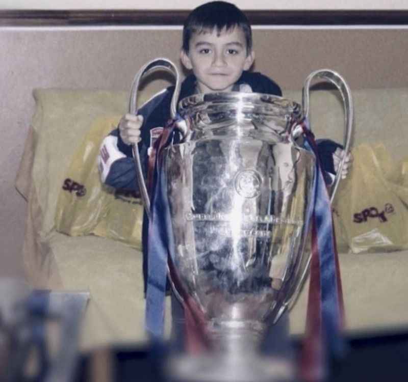 La primera Champions de Pedri