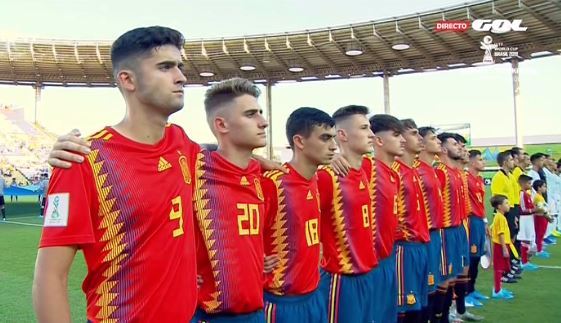 0-0: Pedri carga el ataque de la Rojita sub17