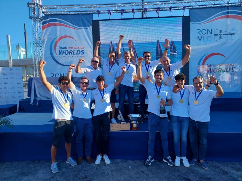 Oro mundial para una tripulación canaria