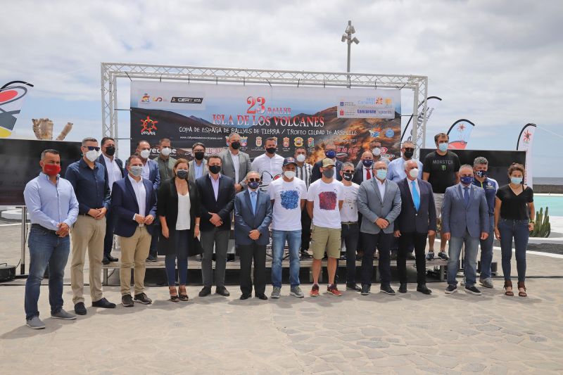 Se presenta el Rally de Los Volcanes con su estrella catarí