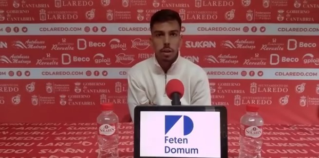 Dani Ojeda habla sobre su cesión en el CD Laredo