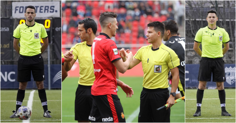 Dos árbitros grancanarios, en la fase de ascenso a Segunda A