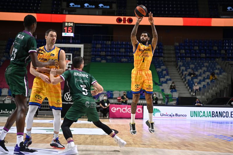 82-76: El Gran Canaria paga su mal inicio de partido