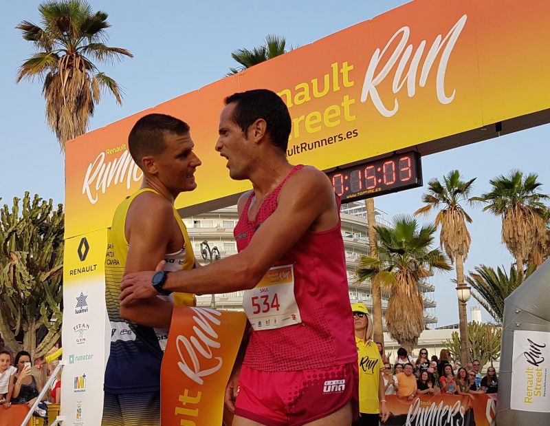 Gabriel Alemán y Raquel Santana, ganan la Renault Run Maspalomas