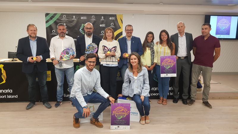 Las Canteras se consolida como enclave internacional del tenis playa