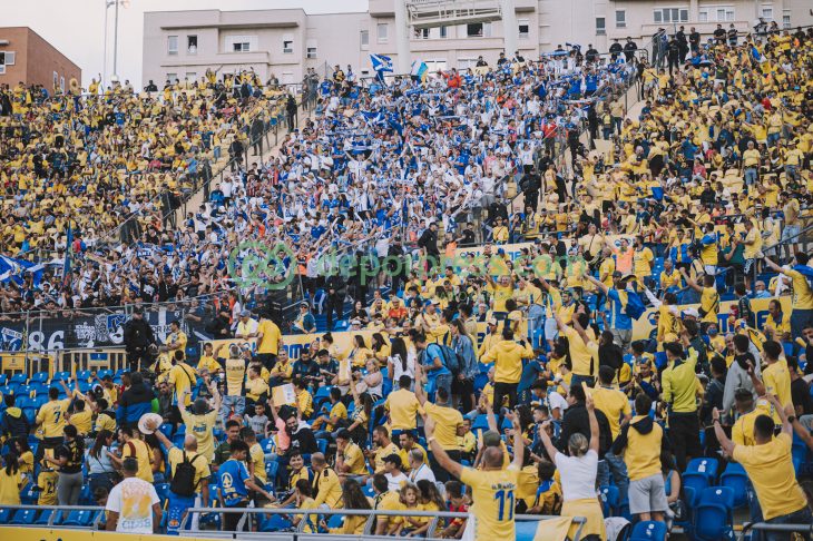 Cambio de ubicación de los aficionados tinerfeños en el derbi